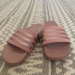NWT Adidas Pink Slides